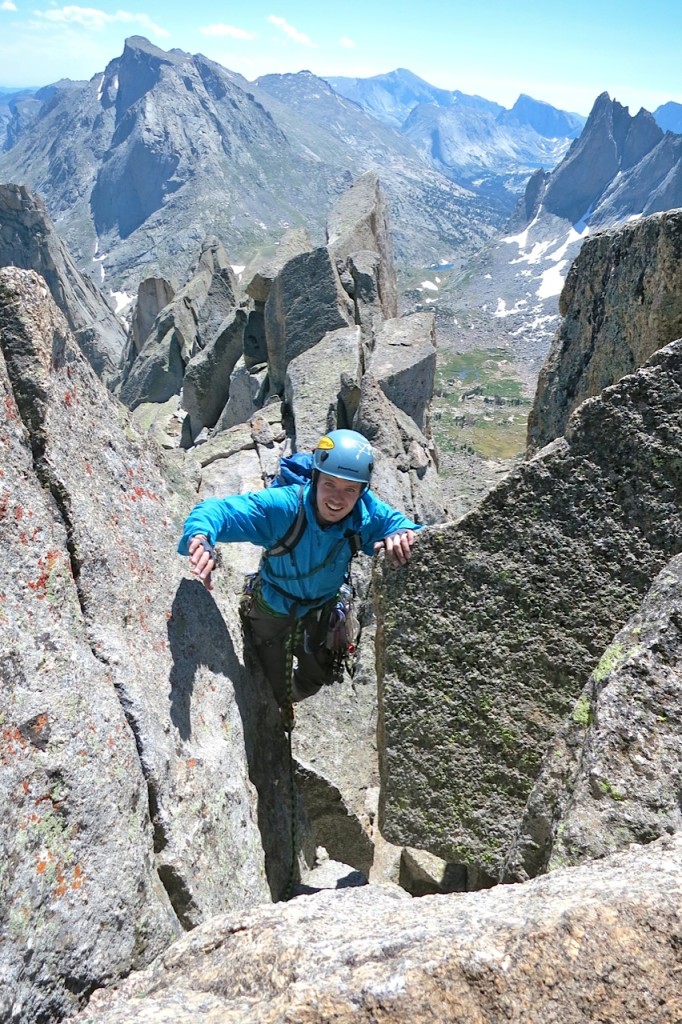 Climbing in the Wind River Range, Wyoming