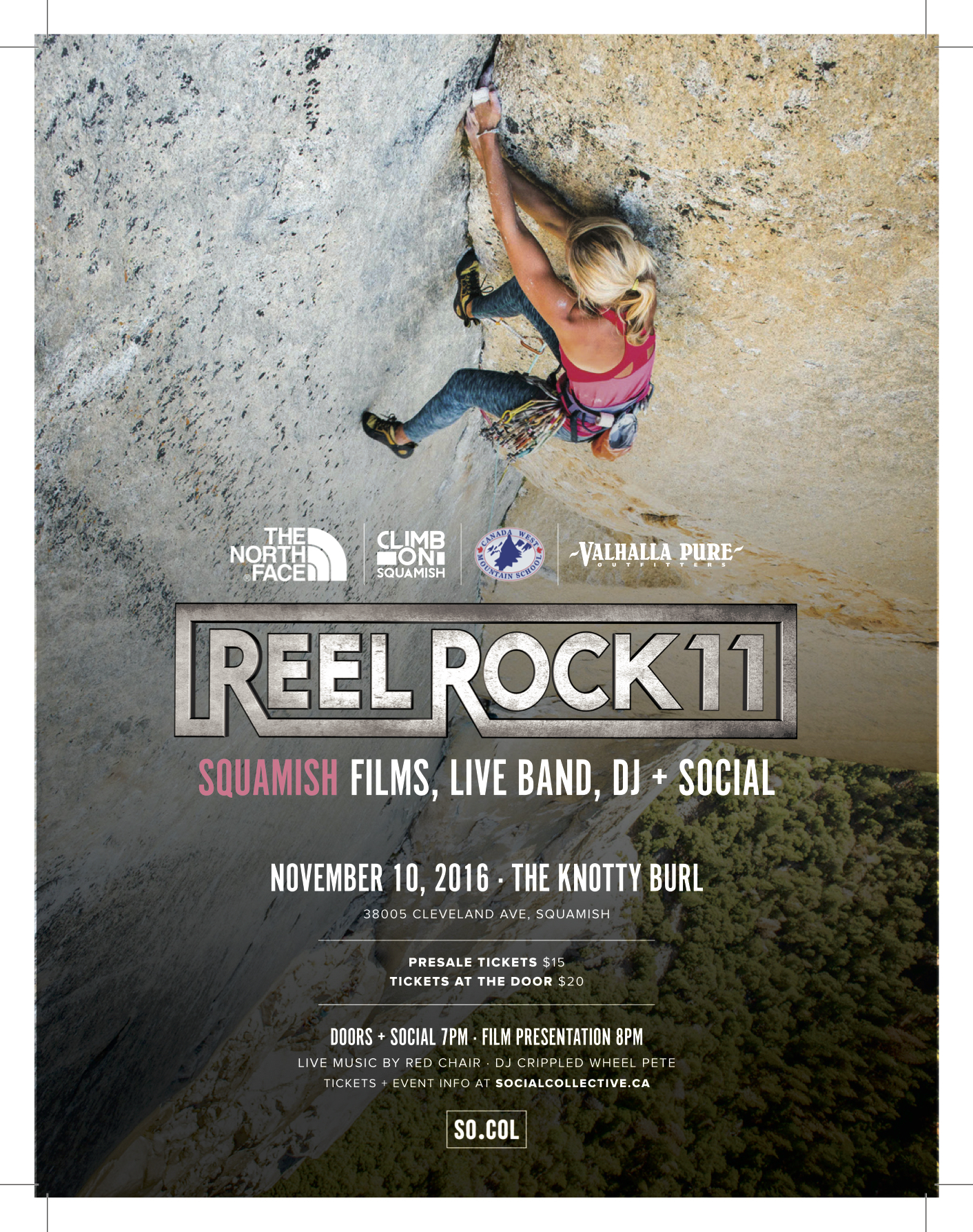 Reel Rock 11 Coming to Squamish