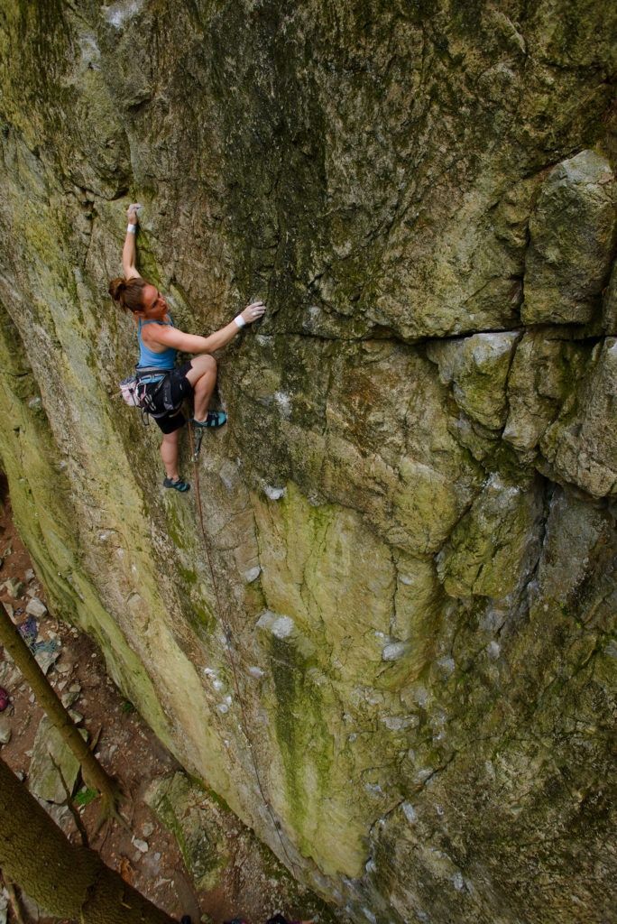 Shannon Sullivan on Hindu Two Routes. Sully's Hangout, Lynn Valley. North Vancouver, BC